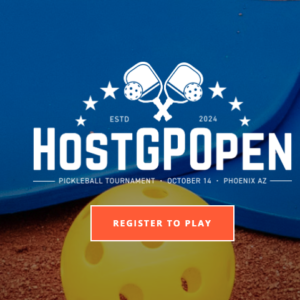 HostGPOpen PickleBall Tournament